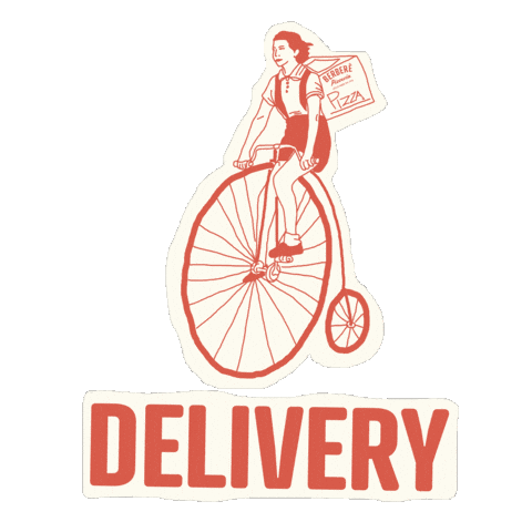 Pizza Delivery Sticker by BerberePizzeria