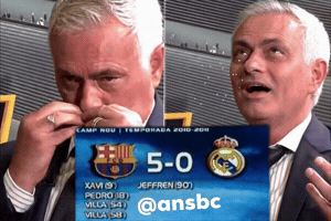 5-0 Mourinho GIF