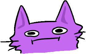 Cat Stare Sticker