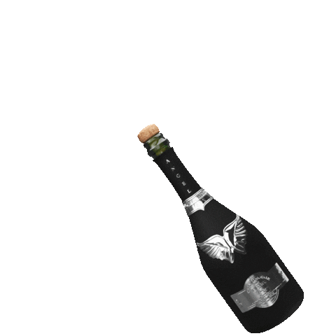 Angel Bottle Sticker by ANGELCHAMPAGNE