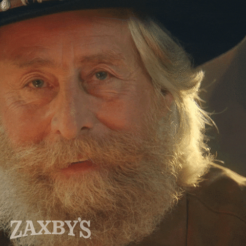 Old Man Smile GIF by Zaxby's