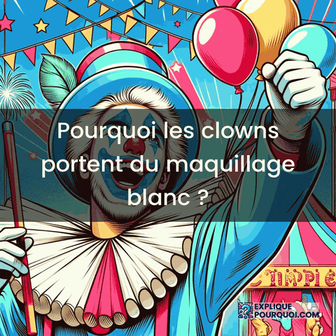 Clowns GIF by ExpliquePourquoi.com