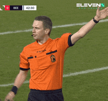 Belgium Referee GIF by ElevenSportsBE