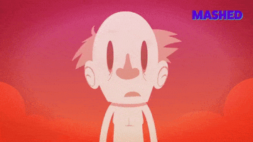 Scared Old Man GIF by Mashed