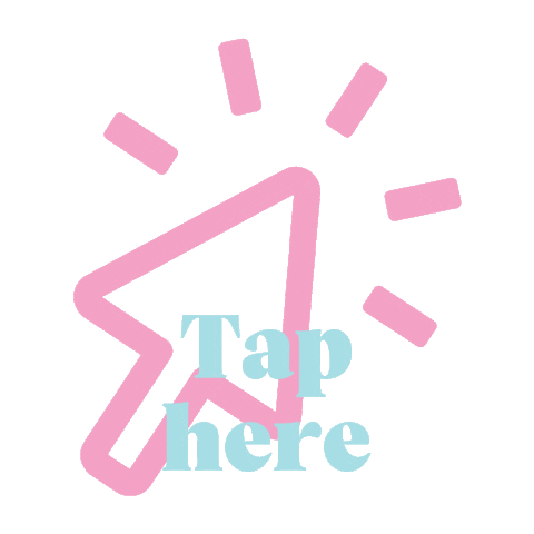 Tap Here Sticker