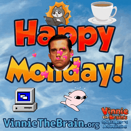 Good Day Coffee GIF by Vinnie the Brain