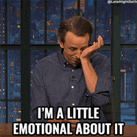 Im Sad Seth Meyers GIF by Late Night with Seth Meyers