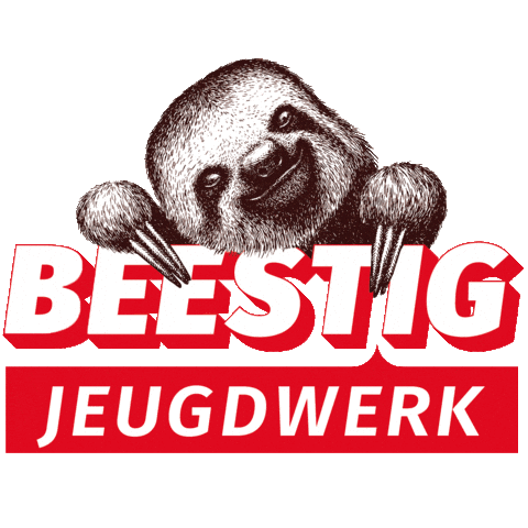 Beestig Jeugdwerk Gent Sticker