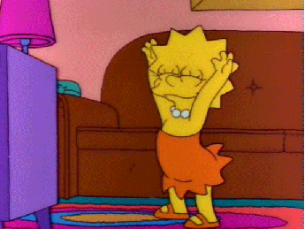Lisa Simpson Dancing GIF - Find & Share on GIPHY