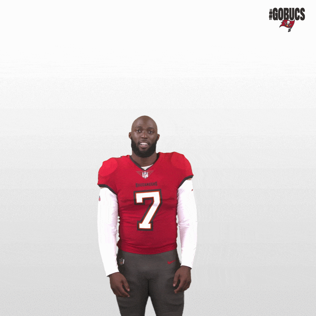 Leonard Fournette Reaction GIF by Tampa Bay Buccaneers