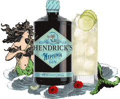 Refreshing Gin Tonic Sticker by HENDRICK'S GIN