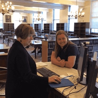 UNCLibrary books library checkout special collections GIF