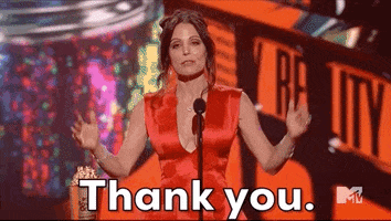 Bethenny Frankel Thank You GIF by MTV Movie & TV Awards