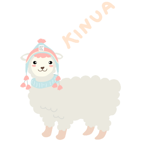 Sheep Sticker by Kinuayarns