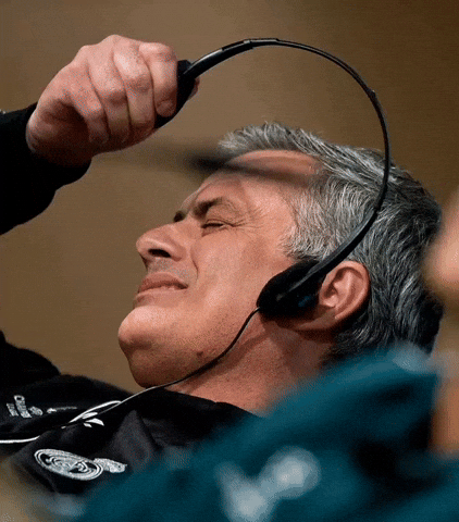 Jose Mourinho Mic Drop GIF