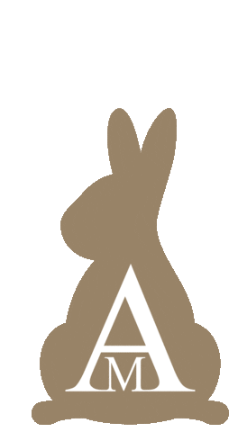 Bunny Easter Sticker by AlterMeierhof