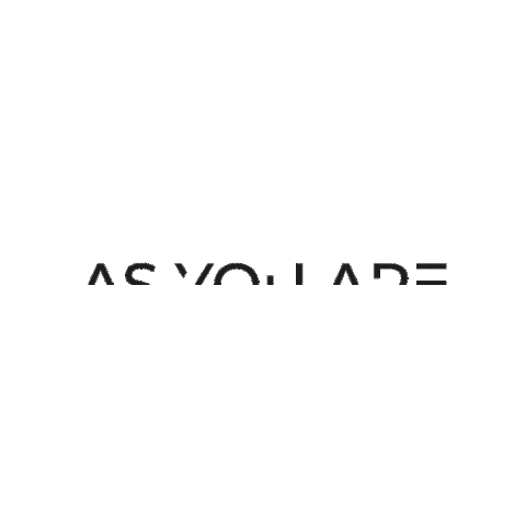 As You Are Sticker