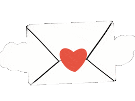 In Love Hearts Sticker