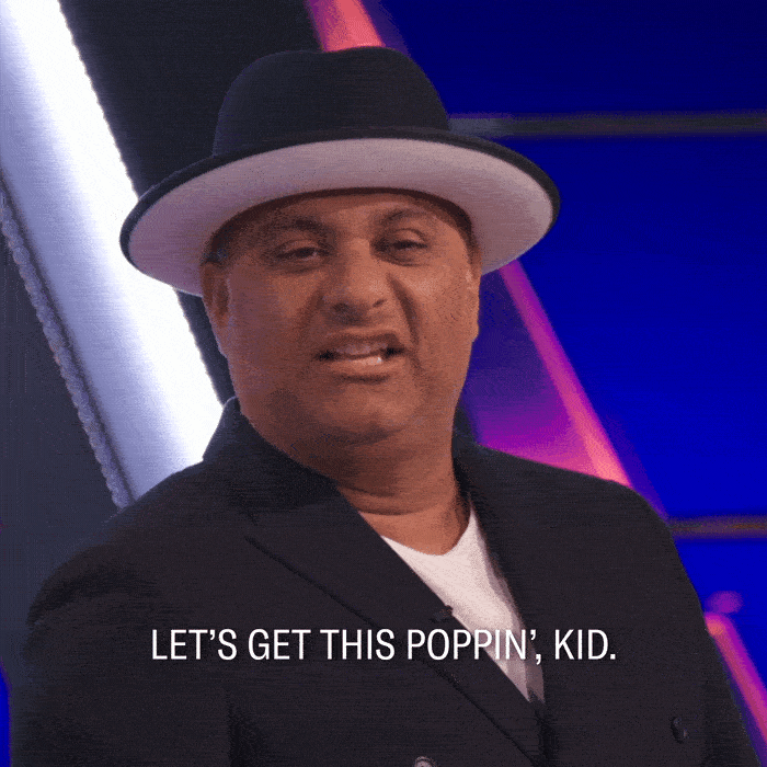 Excited Russell Peters GIF by ABC Network