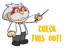 Pointing Click Here Sticker by Esco Lifesciences