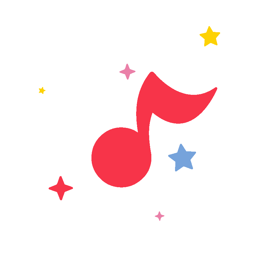 Music Note Stars Sticker by Canticos World for iOS & Android GIPHY