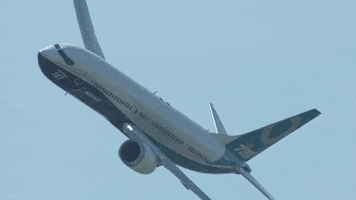 Boeing 737 Max Airplane GIF by Safran