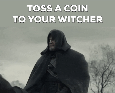 Geralt Of Rivia Money GIF - Find & Share on GIPHY