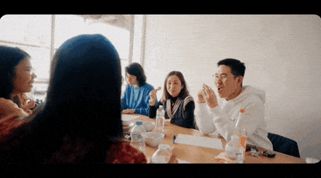 Friends Lunch GIF by Pure Noise Records