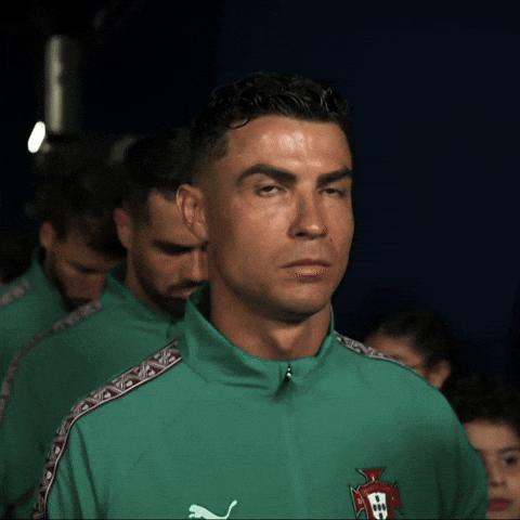 Ronaldo Idiot GIF