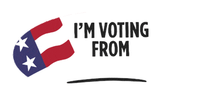 Vote Sticker by Federal Voting Assistance Program