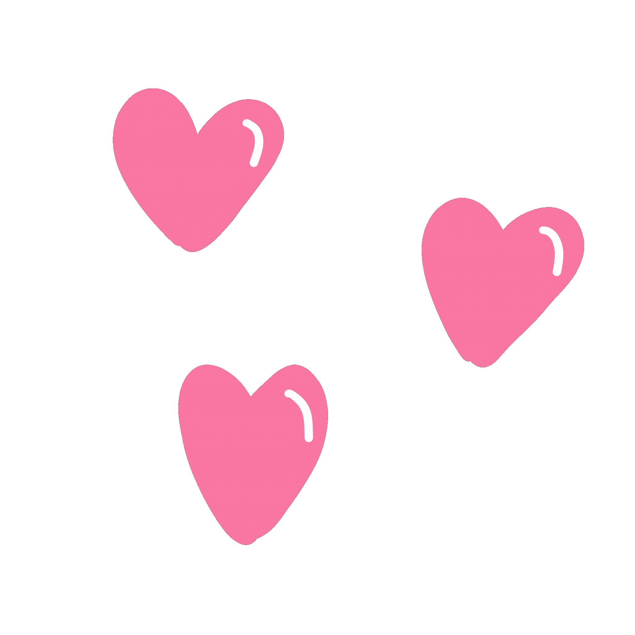 Pink Love Sticker by Fawa for iOS & Android | GIPHY