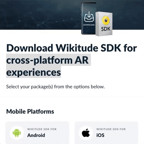 Wikitude Augmentedreality Arsdk Arapp Ar Download GIF by Wikitude