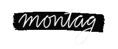 Text Monday Sticker