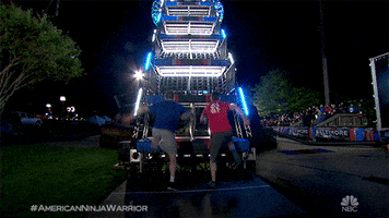 Obstacle Course GIF by Ninja Warrior
