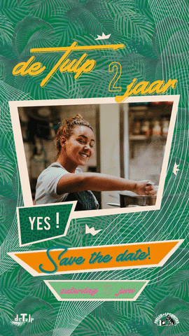 Detulp2Jaar GIF by deTulpAmsterdam