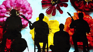 coldplay music friends life flowers GIF