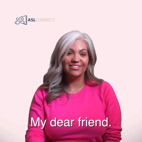 American Sign Language Love GIF by ASL Connect