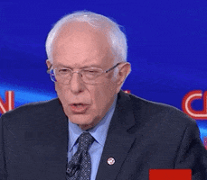 Confused Bernie Sanders GIF by GIPHY News