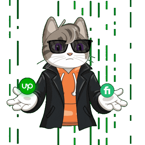 Cat Freelancing Sticker