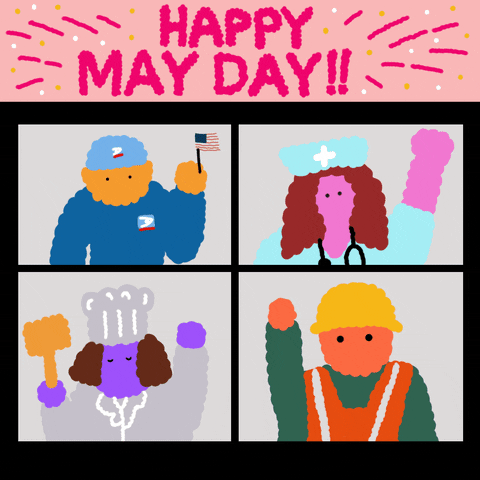 May Day Corona GIF by INTO ACT!ON