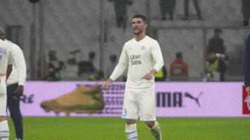 Happy Alvaro Gonzalez GIF by Olympique de Marseille