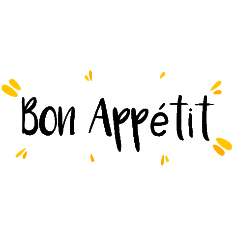 Bon Appetit Love Sticker by KiddyPlanet