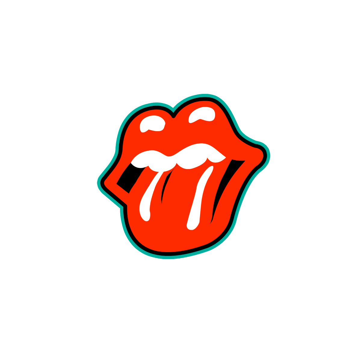 The Rolling Stones Television Sticker by ARTEfr for iOS & Android GIPHY
