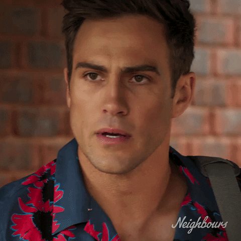 Sad Aaron Brennan GIF by Neighbours (Official TV Show account)