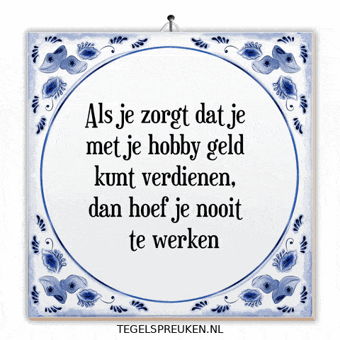 Wijsheid Geluk GIF by Tegelspreuken.nl