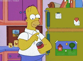 Homer Simpson Explosion GIF