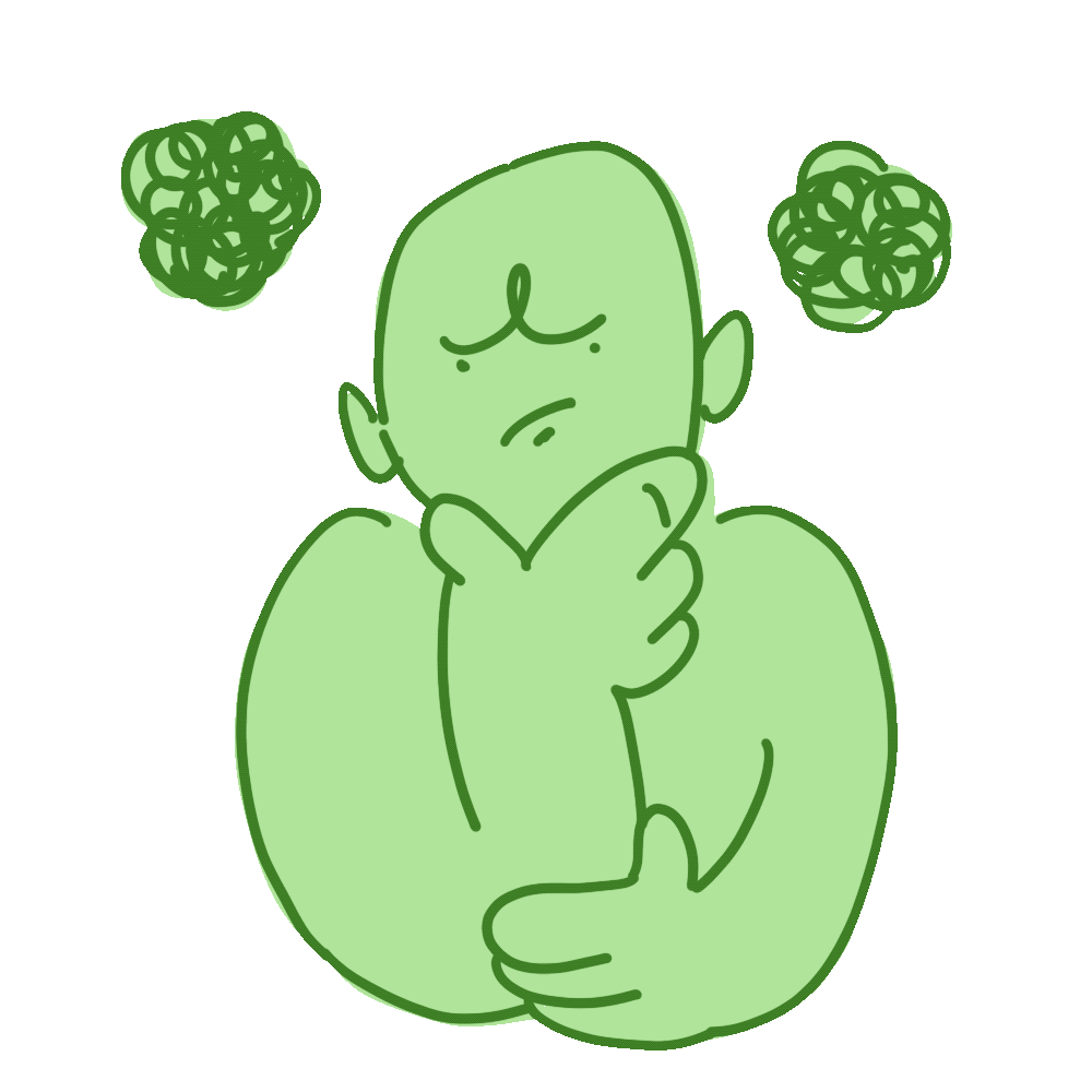 Illustration Thinking Sticker by dso for iOS & Android GIPHY