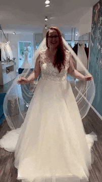 Curvy Bride Paradise GIF