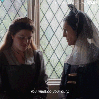 The Spanish Princess starz royal royalty 103 GIF