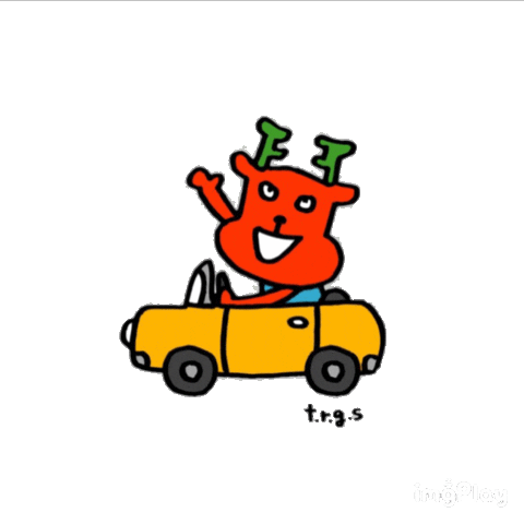Driving Sticker